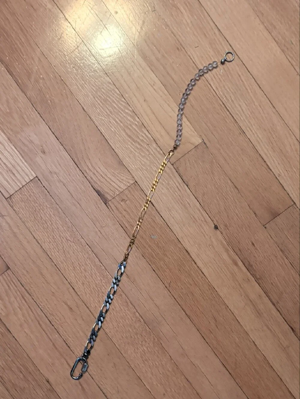 SSENSE Exclusive Bold & Thin Figaro Chain Necklace